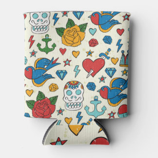 Enfriador De Latas Cuentos de tatuajes vintage: Historias sin foco