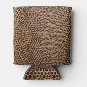 Enfriador De Latas Cuero oscuro: fondo elegante y simple