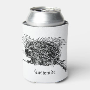 Enfriador De Latas Cuidada y espeluznante Hedgehog Thunder_Cove
