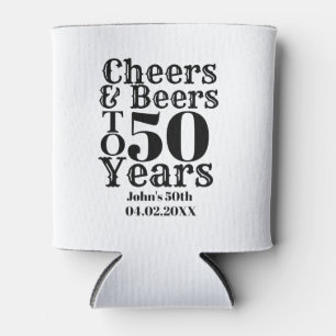 Enfriador De Latas Cumpleaños 30, 40, 50s de las alegrías y de las