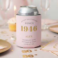 Cumpleaños 80 1946 Recuerdo Elegante Personalizado