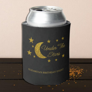Enfriador De Latas Cumpleaños De Debajo De Las Estrellas