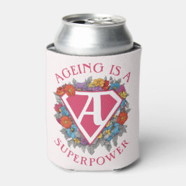 Enfriador De Latas Cumpleaños de envejecimiento es una superpotencia