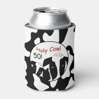 Enfriador De Latas Cumpleaños de la vaca sagrada personalizado