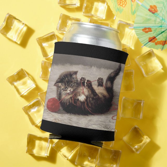 Enfriador De Latas Cuna de gato, bola de yarn de gato (Verano in situ)