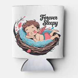 Enfriador De Latas Cupid: Forever Sleepy