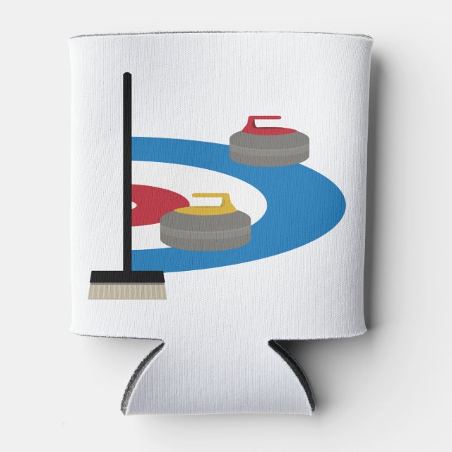 Enfriador De Latas Curling Sport (Anverso)