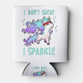 Enfriador De Latas Curso de gimnasia de unicornio - No sudor me espar