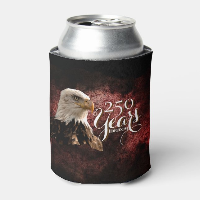 Enfriador De Latas Customizable America's 250th Birthday Can Cooler (Lata Anverso)