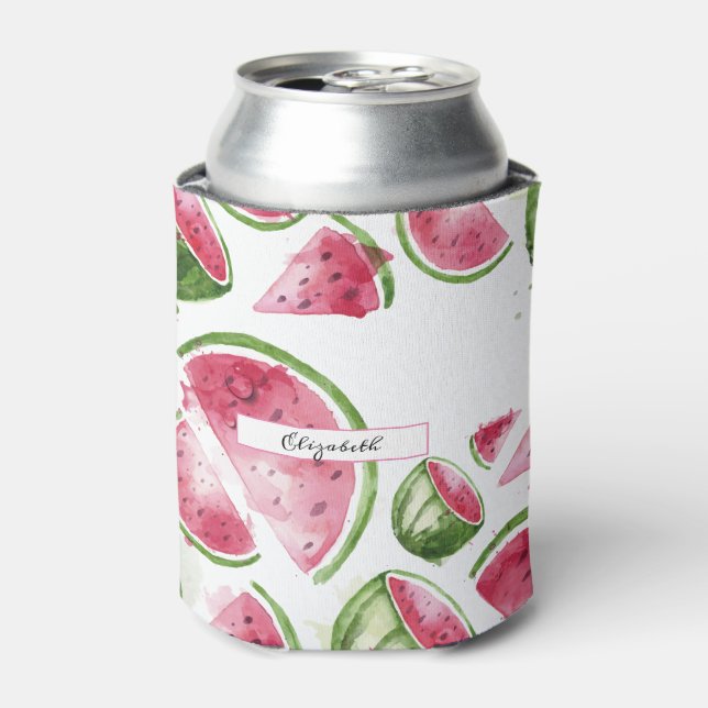 Enfriador De Latas Cute acuarela (Lata Anverso)