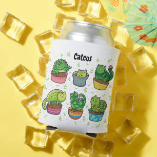 Enfriador De Latas Cute Catcus