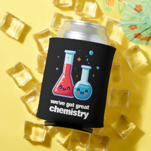 Enfriador De Latas Cute Flask & Tube que tenemos una gran química