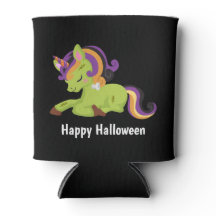 Cute Frankenstein Unicorn Feliz Halloween