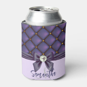 Enfriador De Latas Cute Lace y Pearl