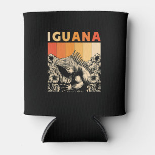 Enfriador De Latas Cute Lizard Iguana Reptil Gigo Iguana