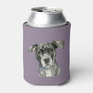 Enfriador De Latas Cuto color de agua de Bulldog negro