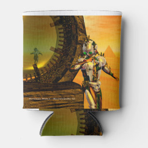 Enfriador De Latas CYBORG TITAN,DESERT HYPERION Ciencia Ficción Scifi