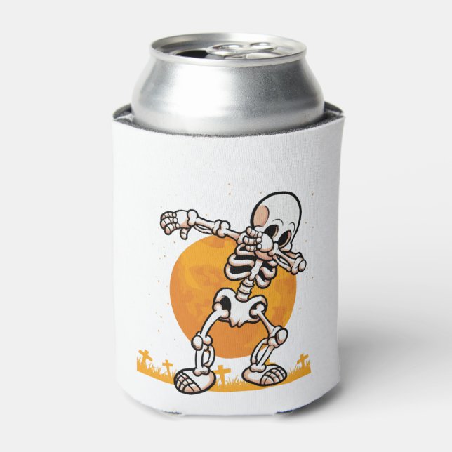 Enfriador De Latas Dabbing Halloween (Lata Anverso)