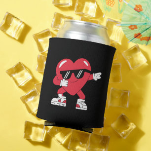 Enfriador De Latas Dabbing Heart Funny Gifts Día de San Valentín