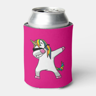 Enfriador De Latas Dabbing Unicorn Refrigerador de bebidas