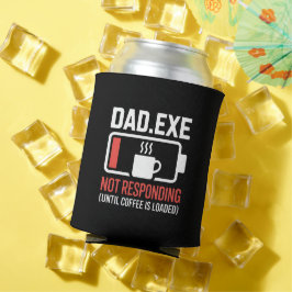 Enfriador De Latas Dad.exe Café No Responde Tech Coder Bebida