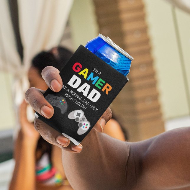 Enfriador De Latas DAD 'GAMER', divertida y colorida (Subido por el creador)