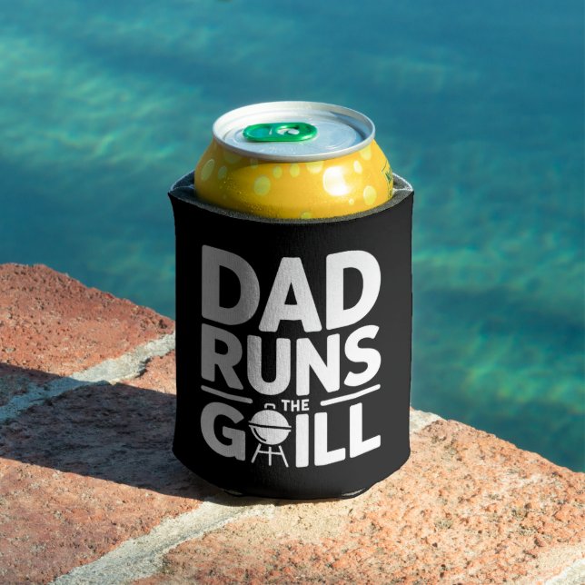 Enfriador De Latas Dad Runs the Grill Fun BBQ (Piscina in situ)