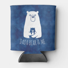 Enfriador De Latas DADA BEAR Y YO | Papá Niños Hija Son Dada Bear