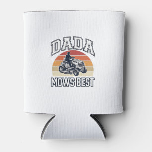Enfriador De Latas Dada Mows Best Camiseta de Cortadora de Césped Vin