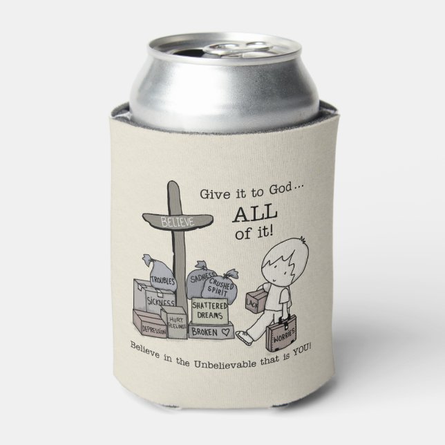 Enfriador De Latas Dadle TODO a Dios (Lata Anverso)