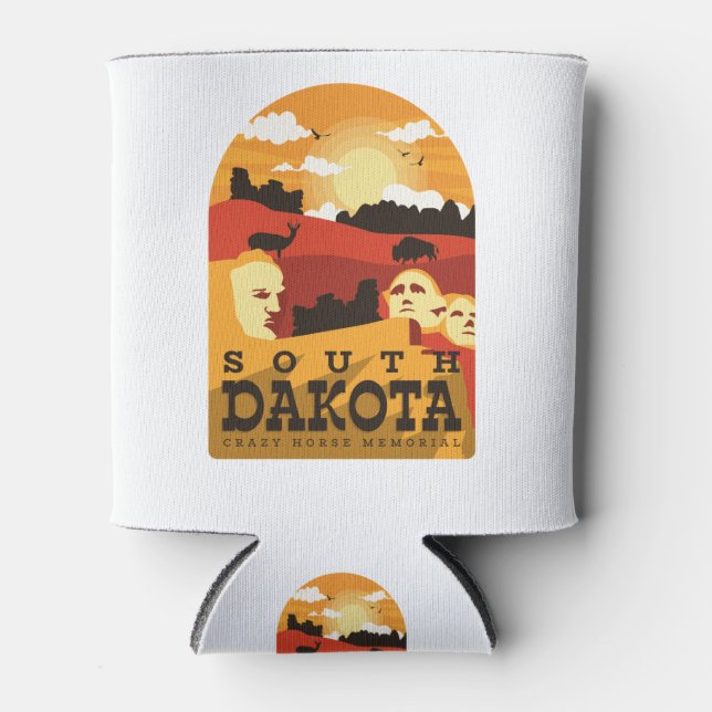 Enfriador De Latas Dakota del Sur (Anverso)