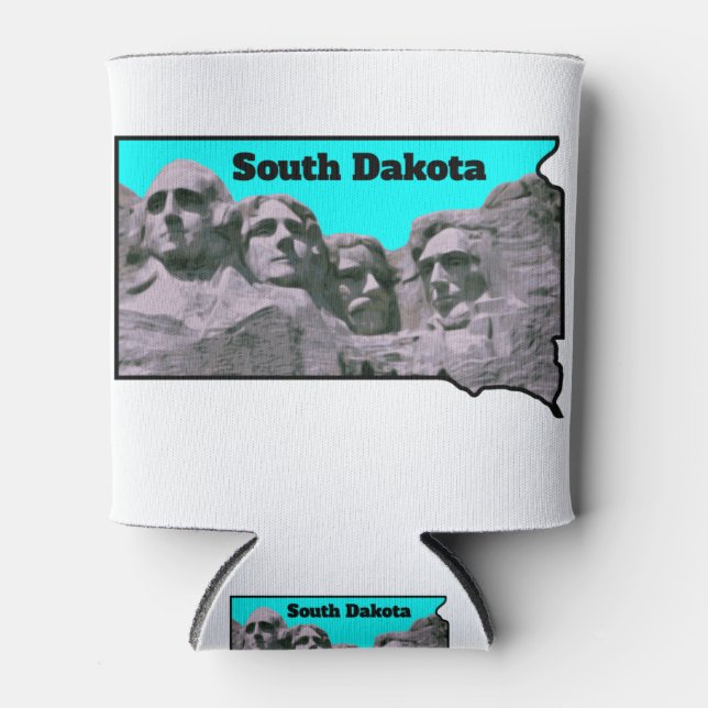 Enfriador De Latas Dakota del Sur Mt Rushmore (Anverso)