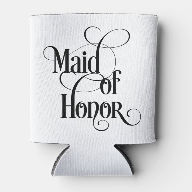 Enfriador De Latas Dama de honor, (Anverso)
