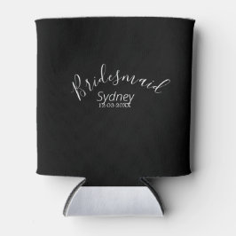 Enfriador De Latas Dama de honor despedida de soltera nombre moderno 