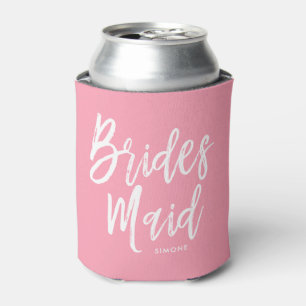 Enfriador De Latas Damas de honor   Boda personalizada con estilo de 