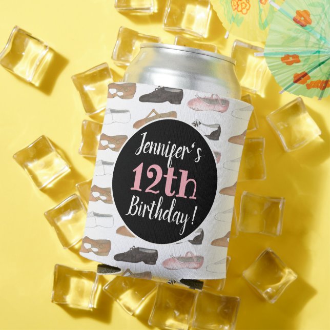 Enfriador De Latas Dance Shoes Ballet Tap Jazz Lyrday Party (Verano in situ)