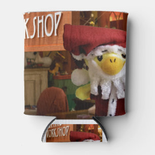Enfriador De Latas Danny Duck Santa - Aventura de Navidad
