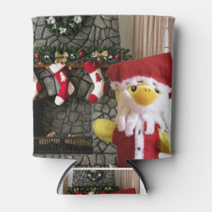 Enfriador De Latas Danny Duck Santa - Aventura de Navidad