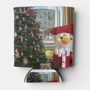 Enfriador De Latas Danny Duck Santa - Aventura de Navidad