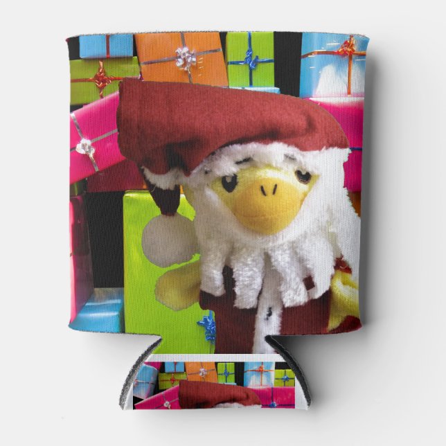 Enfriador De Latas Danny Duck Santa - Aventura Navidad (Anverso)