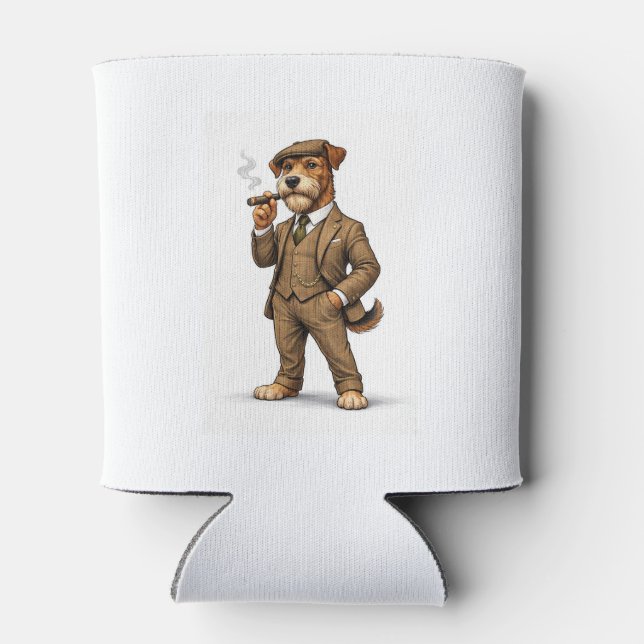 Enfriador De Latas Dapper Gentleman Dog (Reverso)