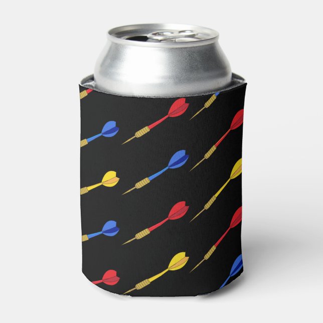 Enfriador De Latas Darts Player Darts Patterned (Lata Anverso)