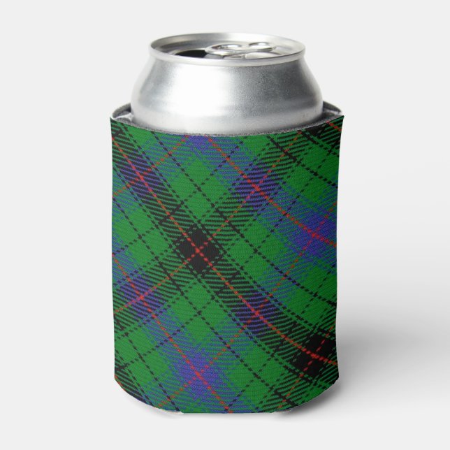 Enfriador De Latas Davidson Tartan Refrigerador de bebidas (Lata Anverso)