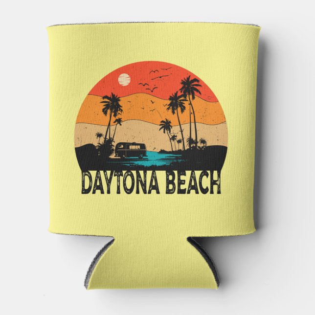 Enfriador De Latas Daytona Beach Vintage (Anverso)