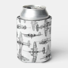 Enfriador de Latas de Bebidas Plano de Avión 1