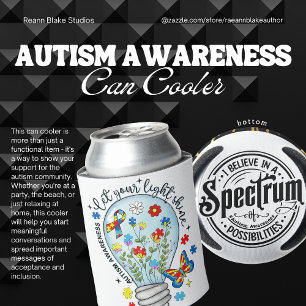 Enfriador de Latas de Conciencia sobre el Autismo