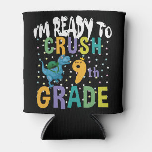 Enfriador De Latas De vuelta a la escuela Estoy listo para aplastar 9