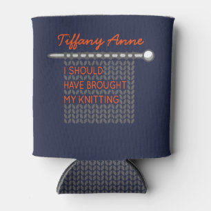 Enfriador De Latas Debí Haber Traído Mi Tejido - Gris