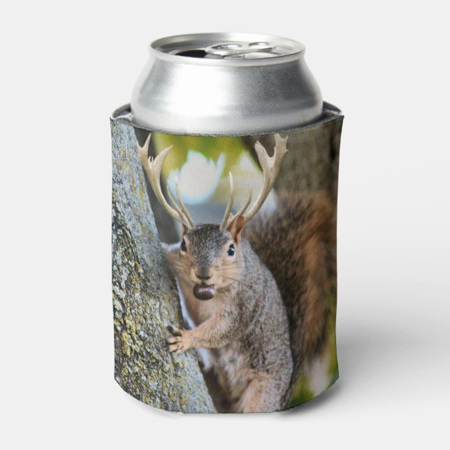 Enfriador De Latas Deer Squirrelly (Lata Anverso)