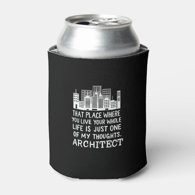 Enfriador De Latas Definición de arquitecto (Lata Anverso)